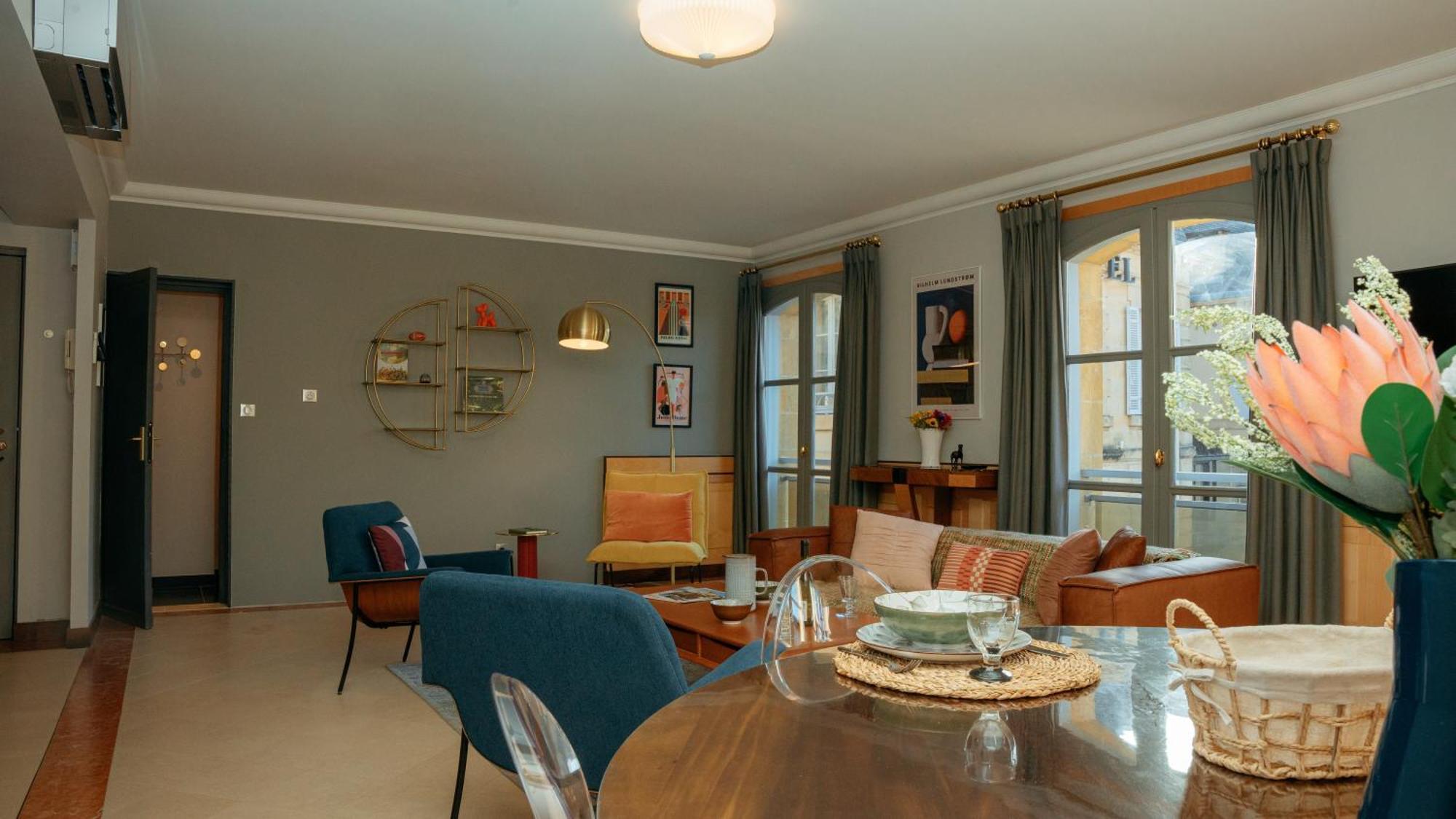 Superbe Appartement 132M2, Classe 5 Etoiles, Sarlat Centre Exterior foto